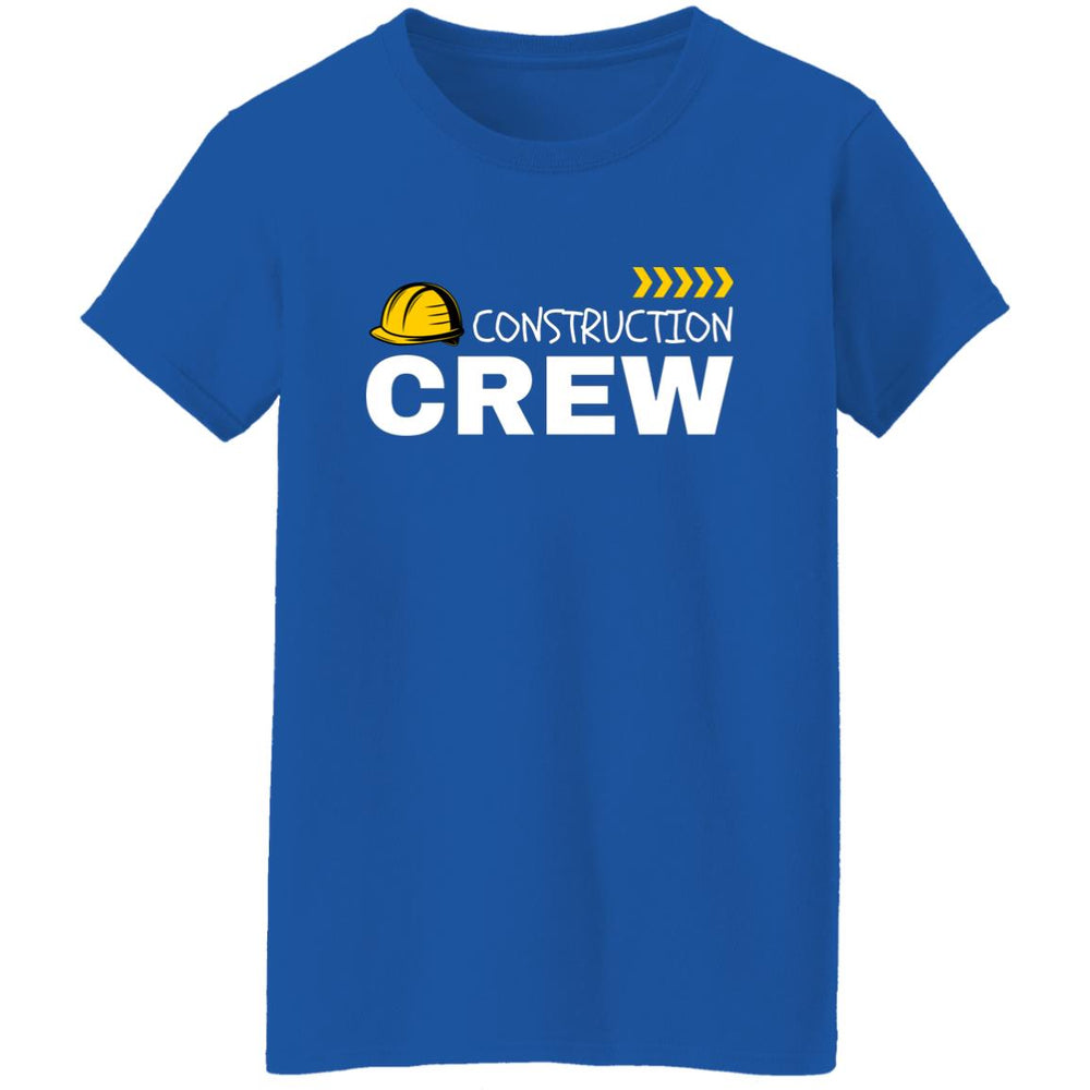 Construction Crew Ladies T-Shirt