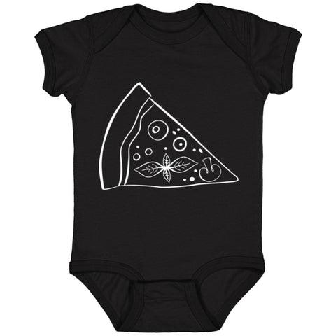 Baby #2 Graphic Pizza Slice Infant Bodysuit & Shirts