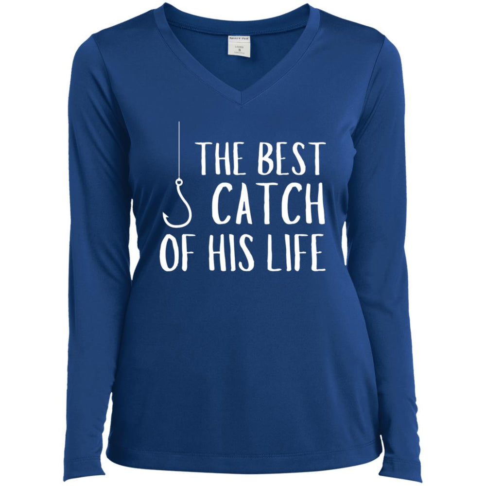 The Best Catch of his Life Ladies T-Shirt