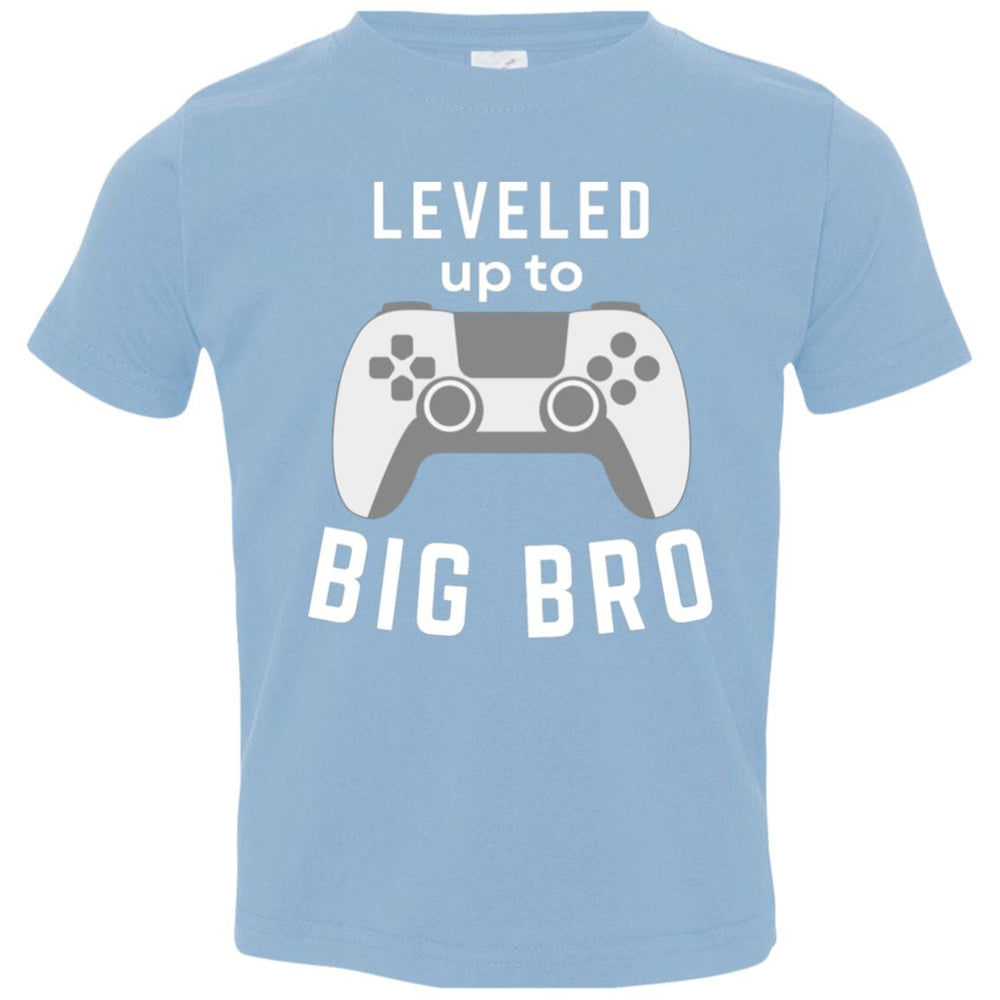 Leveled Up to Big Bro Toddler & Youth Shirts