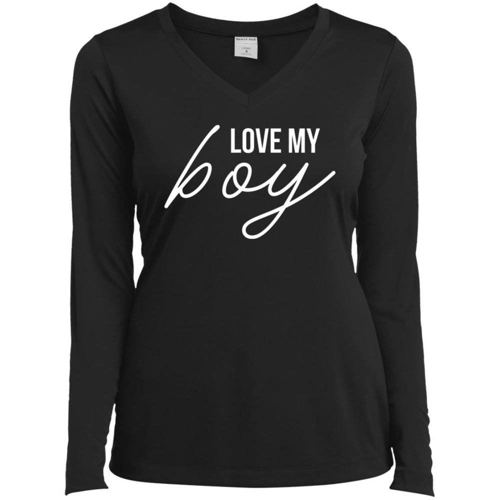 Love My Boy Ladies T-Shirt
