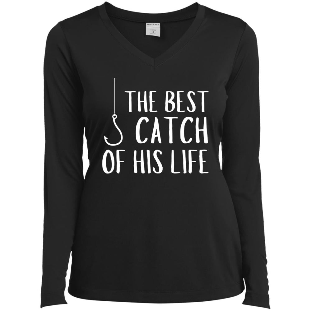 The Best Catch of his Life Ladies T-Shirt