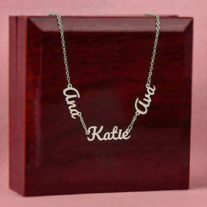 Personalized Multiple Names Necklace – A Piece for Every Name You Love