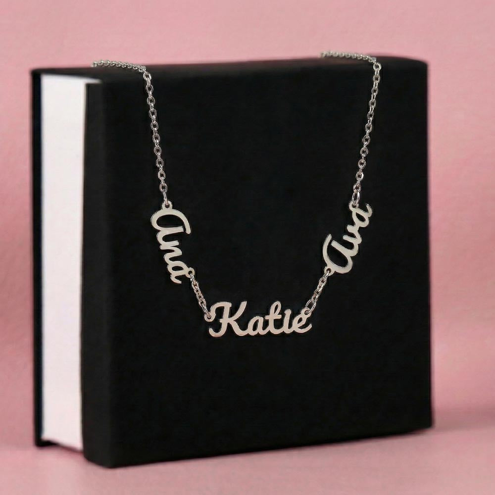 Personalized Multiple Names Necklace – A Piece for Every Name You Love