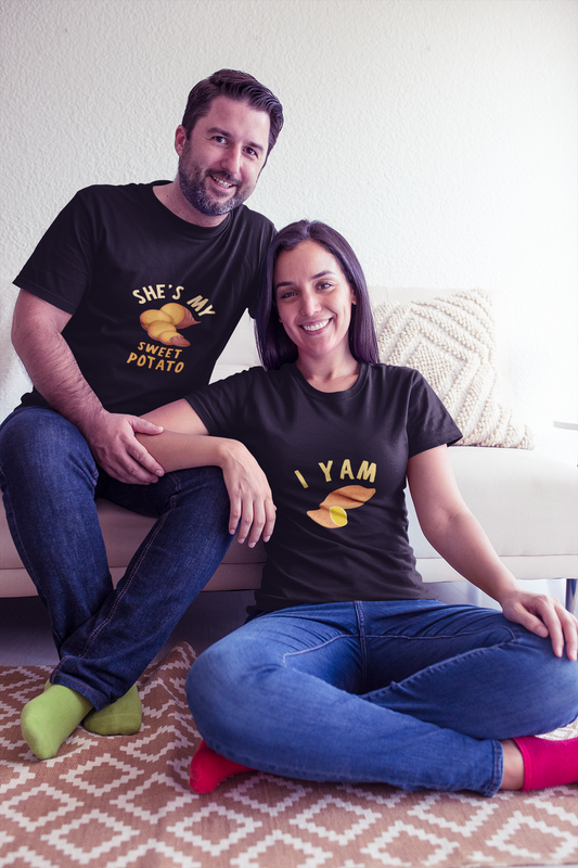 Sweet Potato and Yam Matching Shirts