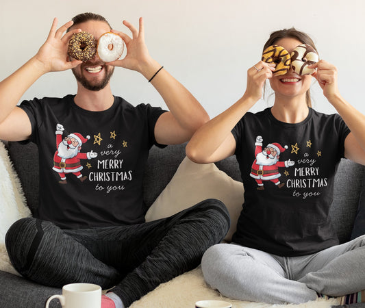 A Very Merry Christmas To You Matching Couples Shirts