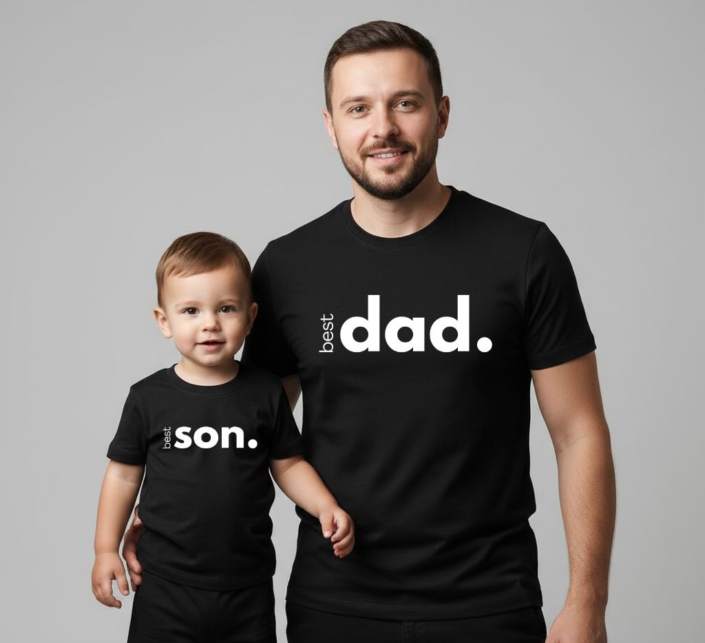 Best Son & Best Dad Matching Shirts