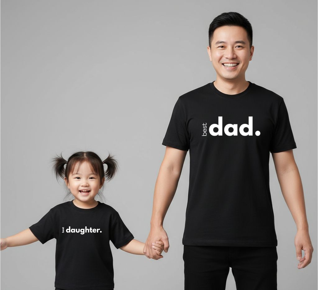 Best Daughter & Best Dad Matching Shirts