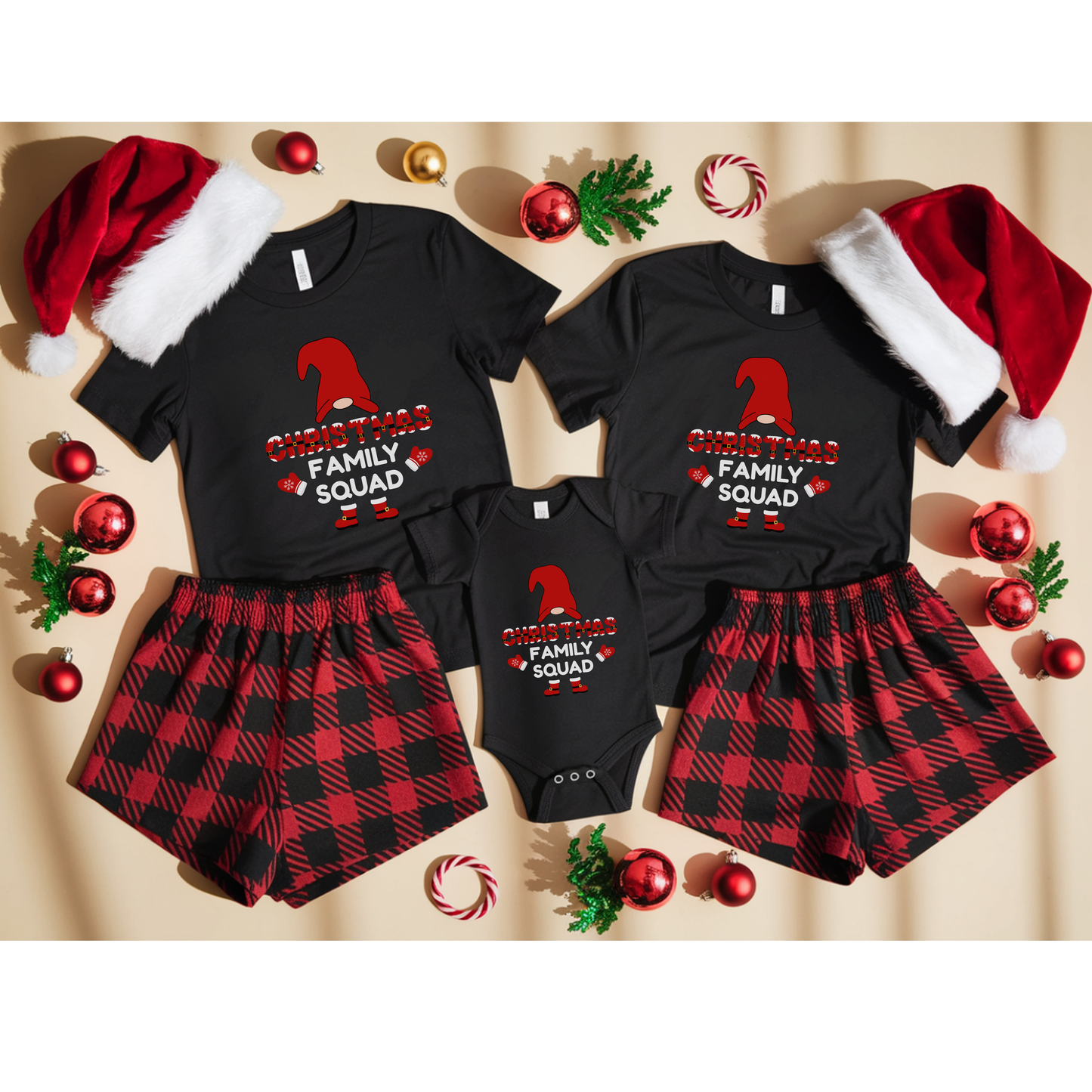 Christmas Family Squad Matching Shirts