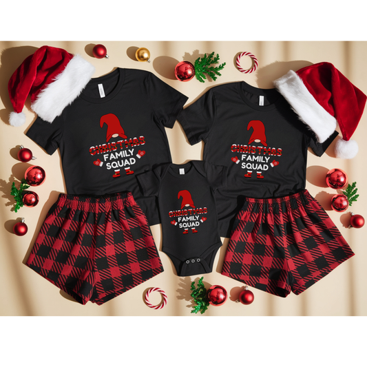 Christmas Family Squad Matching Shirts