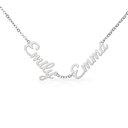 Personalized Multiple Names Necklace – A Piece for Every Name You Love