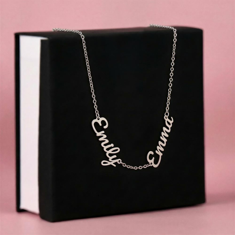 Personalized Multiple Names Necklace – A Piece for Every Name You Love