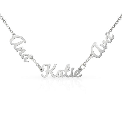 Personalized Multiple Names Necklace – A Piece for Every Name You Love