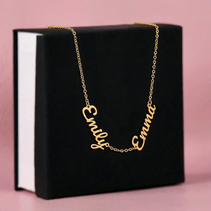 Personalized Multiple Names Necklace – A Piece for Every Name You Love