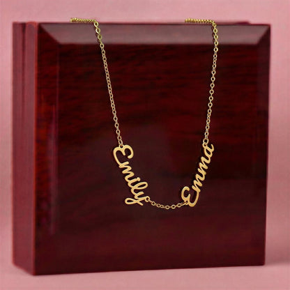 Personalized Multiple Names Necklace – A Piece for Every Name You Love
