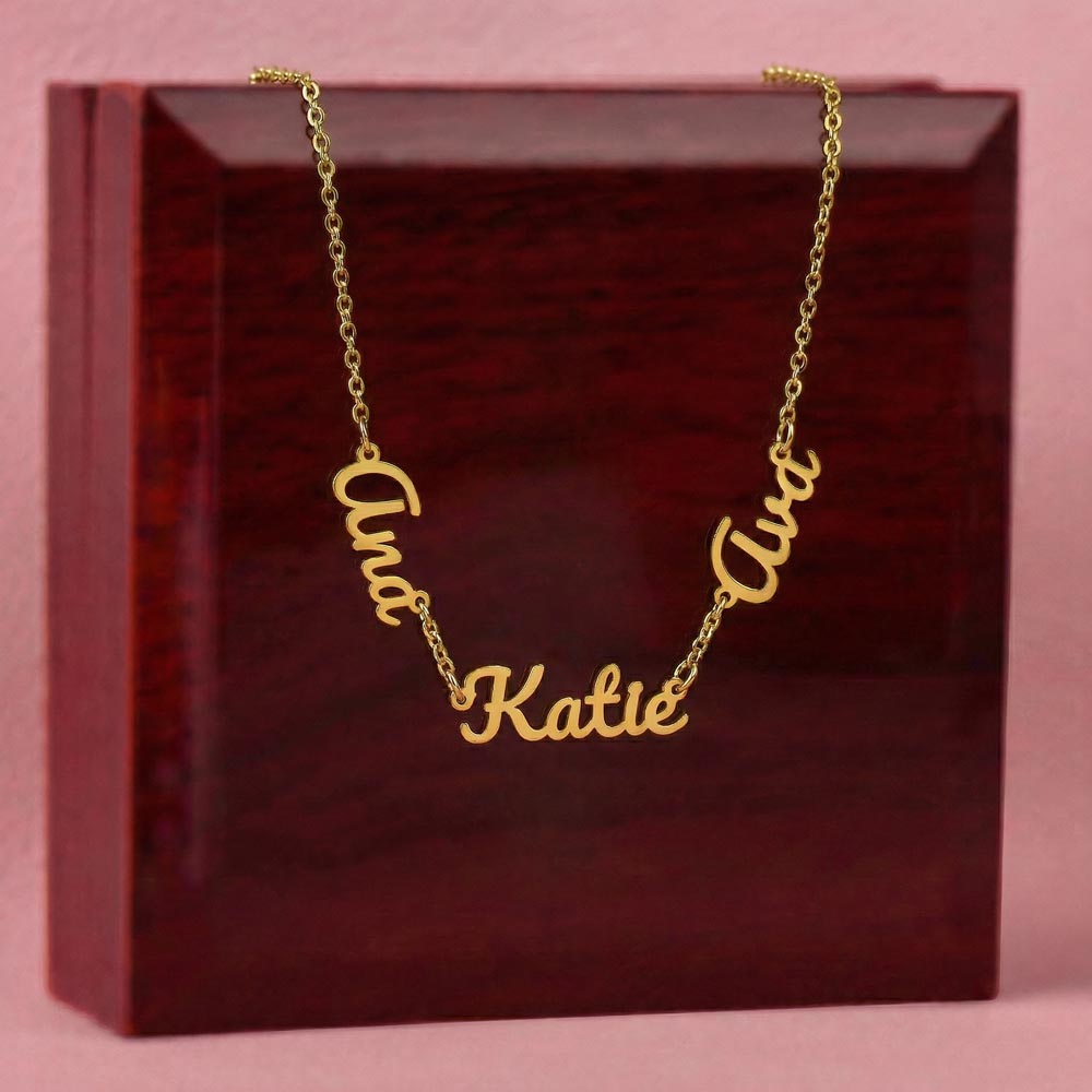 Personalized Multiple Names Necklace – A Piece for Every Name You Love