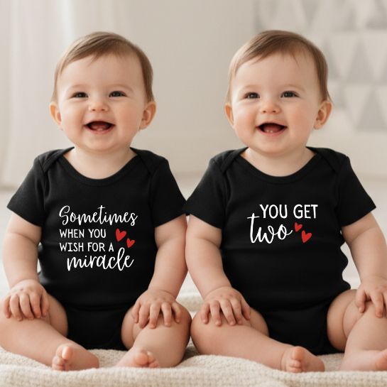 Sometimes When You Wish For A Miracle You Get Two Matching Twins Shirts